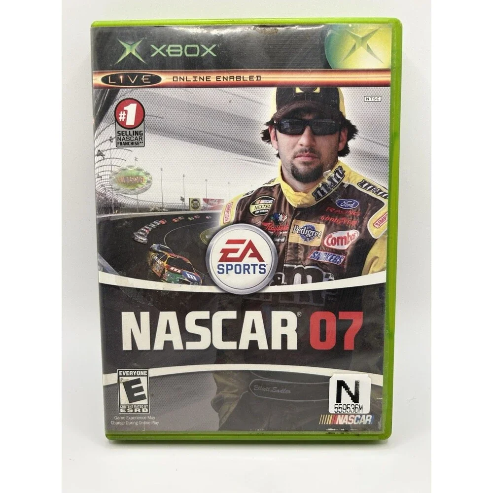 NASCAR 07  Xbox Racing Video Game EA Sports Tested Works